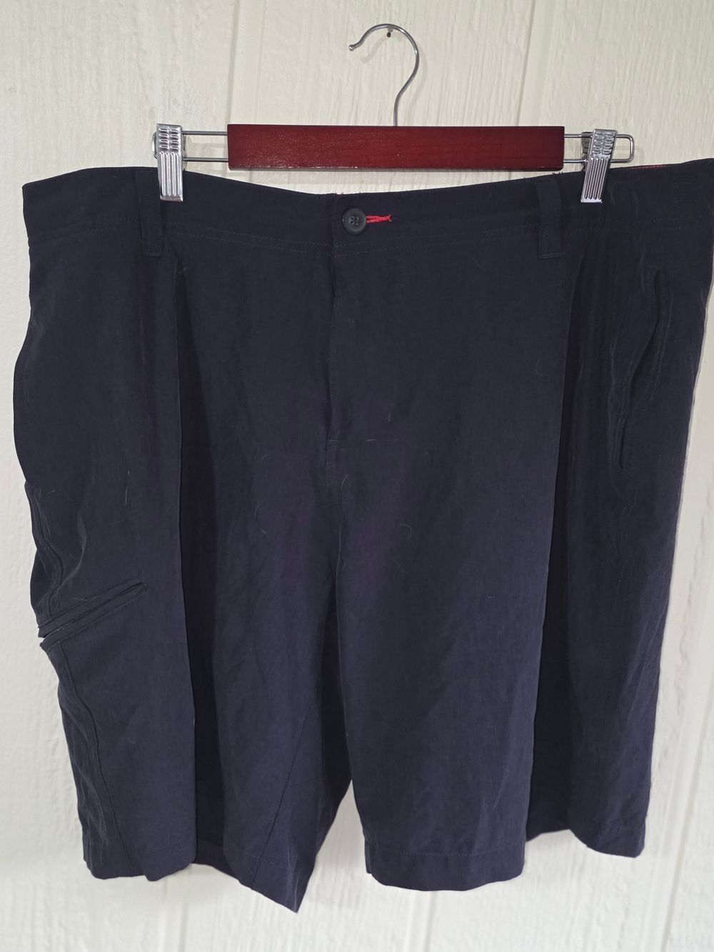 Men's 1897 Legends Flat Front Shorts in Black, Size 36
